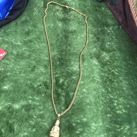 Unique Gold Plated Buddha Chain - Picture 3 of 4