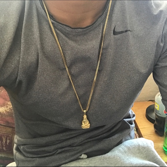 Unique Gold Plated Buddha Chain - Picture 4 of 4