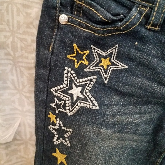 Cute Girls jeans size 5 - Picture 3 of 4
