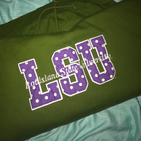 LSU hoodie pullover - Picture 4 of 4