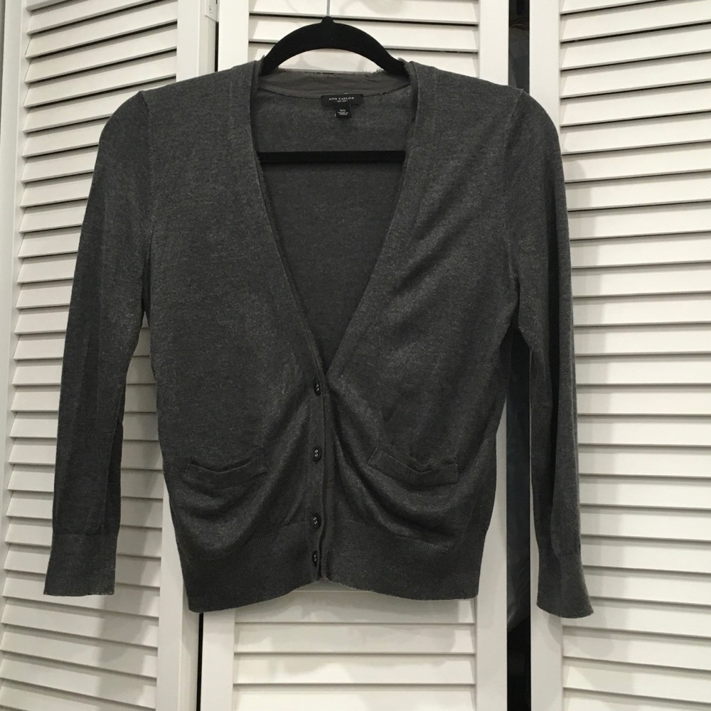 Gray Cardigan