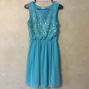 Beaded cocktail dress