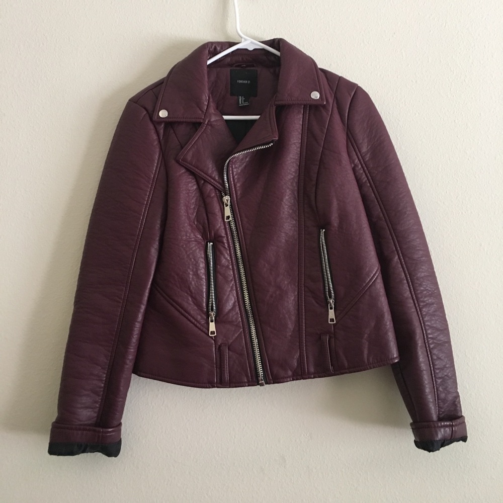 Forever 21 moto jacket