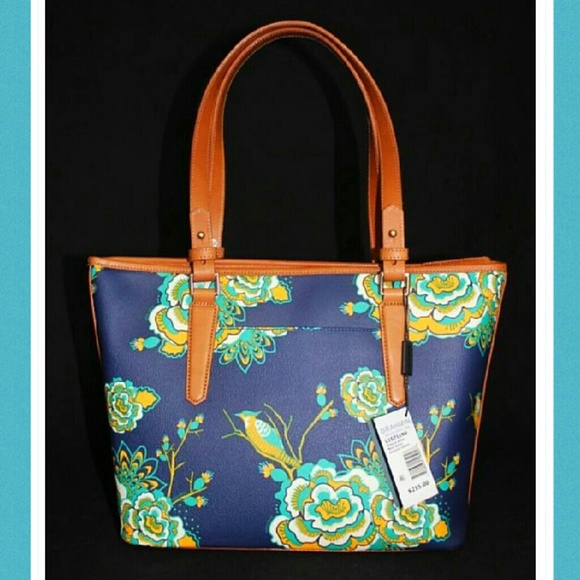 33 off Brahmin Handbags Brahmin Floral Bag 100 Authentic! NWT! from