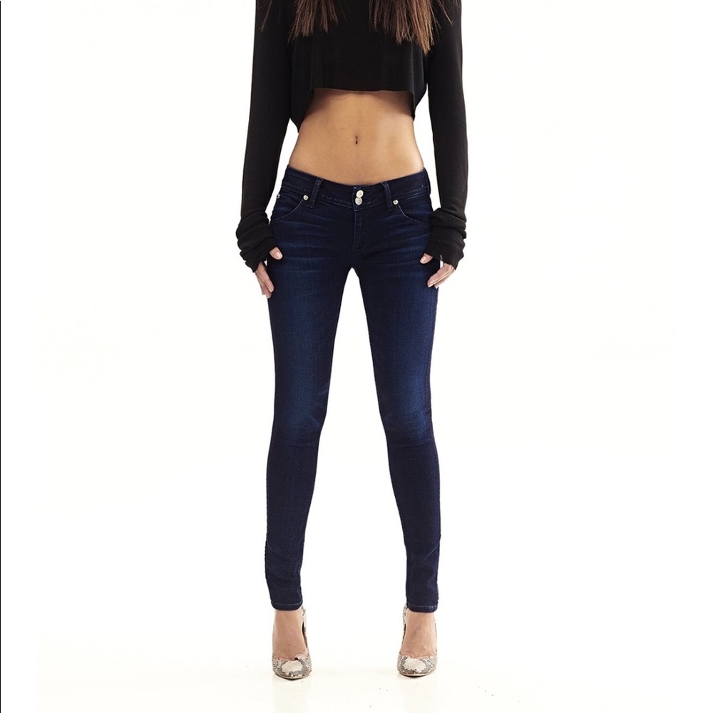 HUDSON flap pocket skinny jean