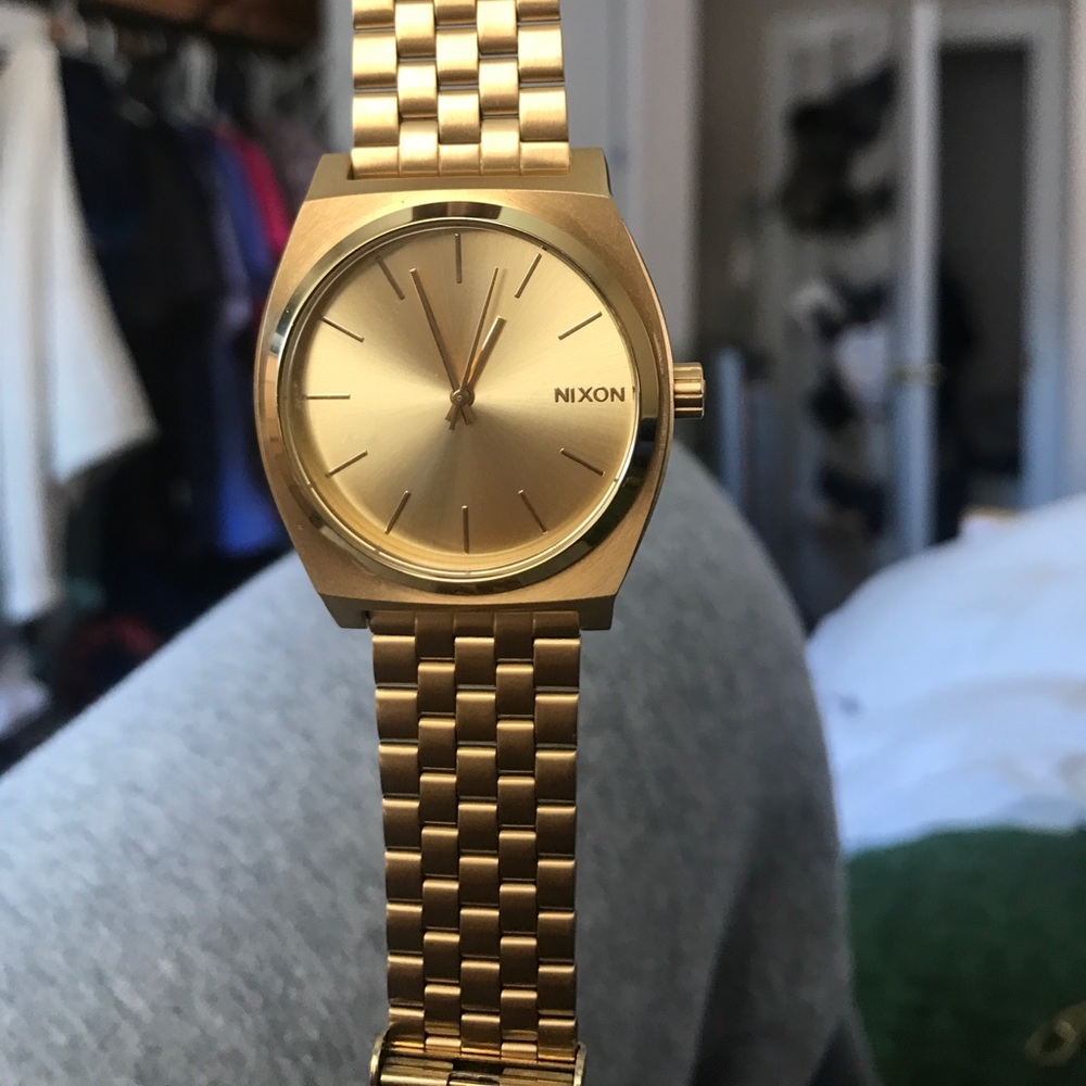 Gold Nixon Model Watch