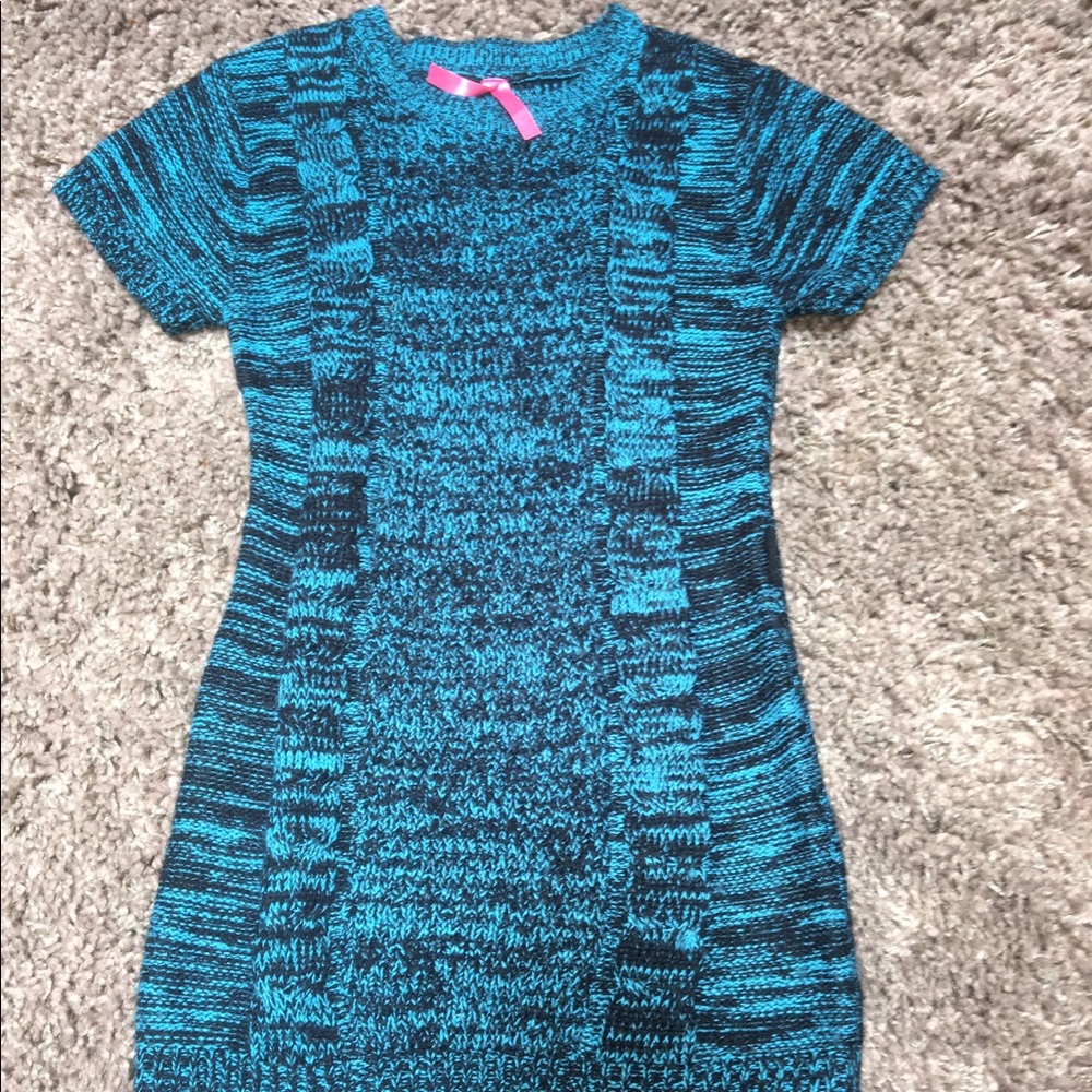 Knitted girls dress