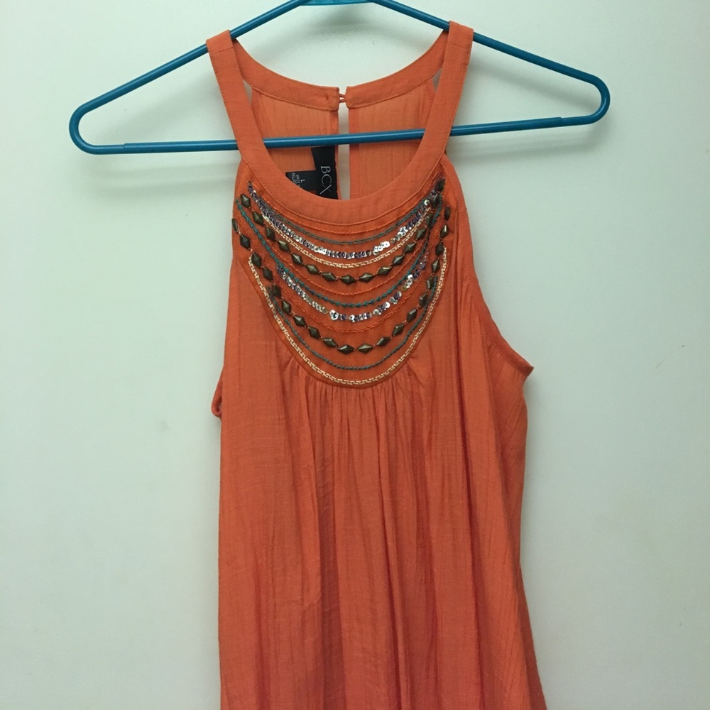 ♦️SOLD♦️ Orange tank top