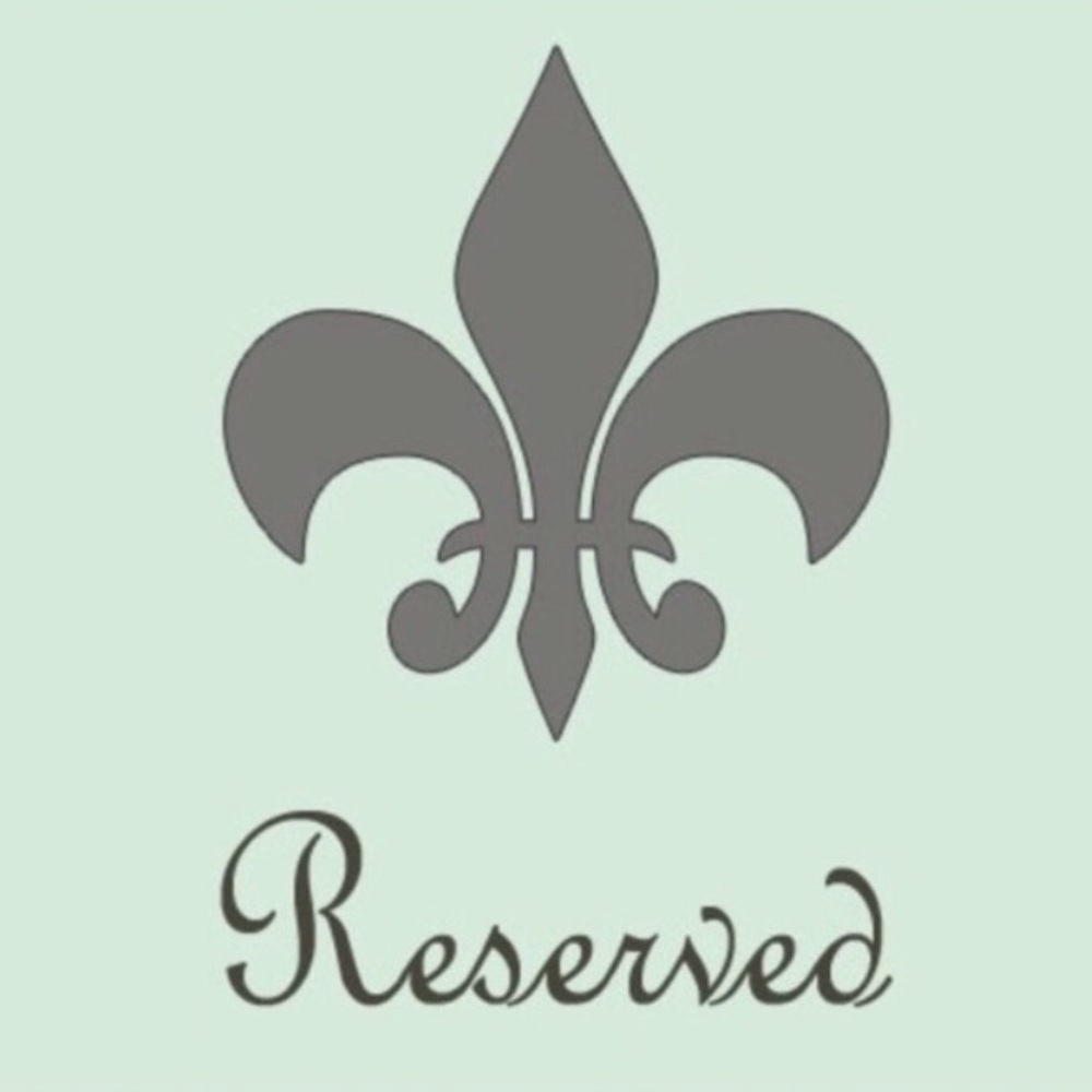 Reserved listing for cierra_riley