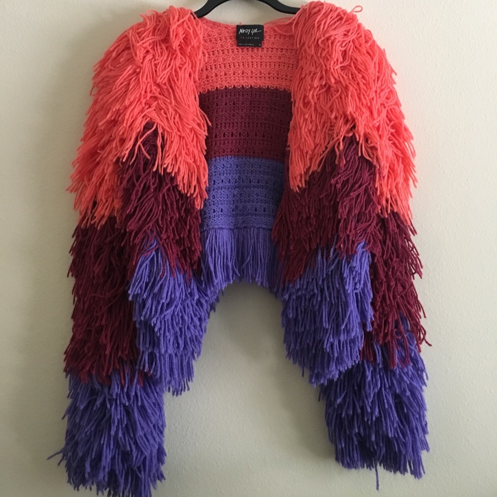 Nasty Gal SHAG multi color jacket