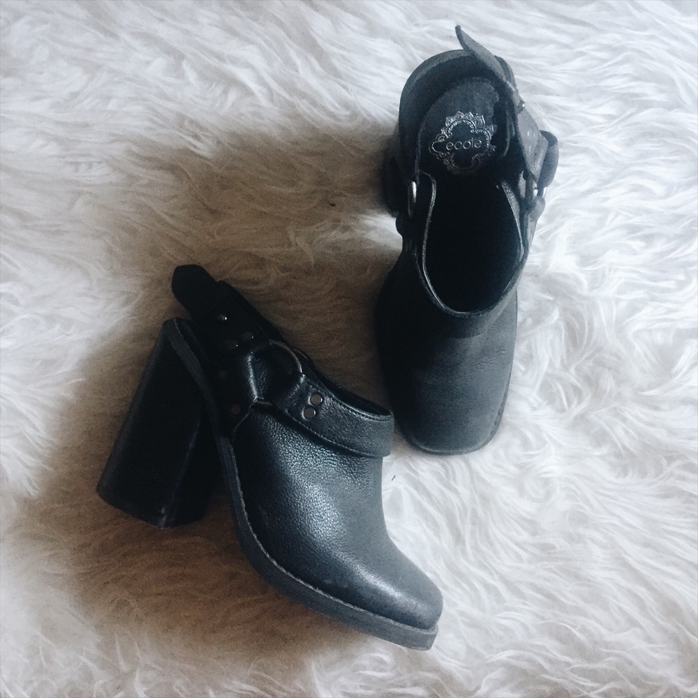 Ecote Western Slingback Mules