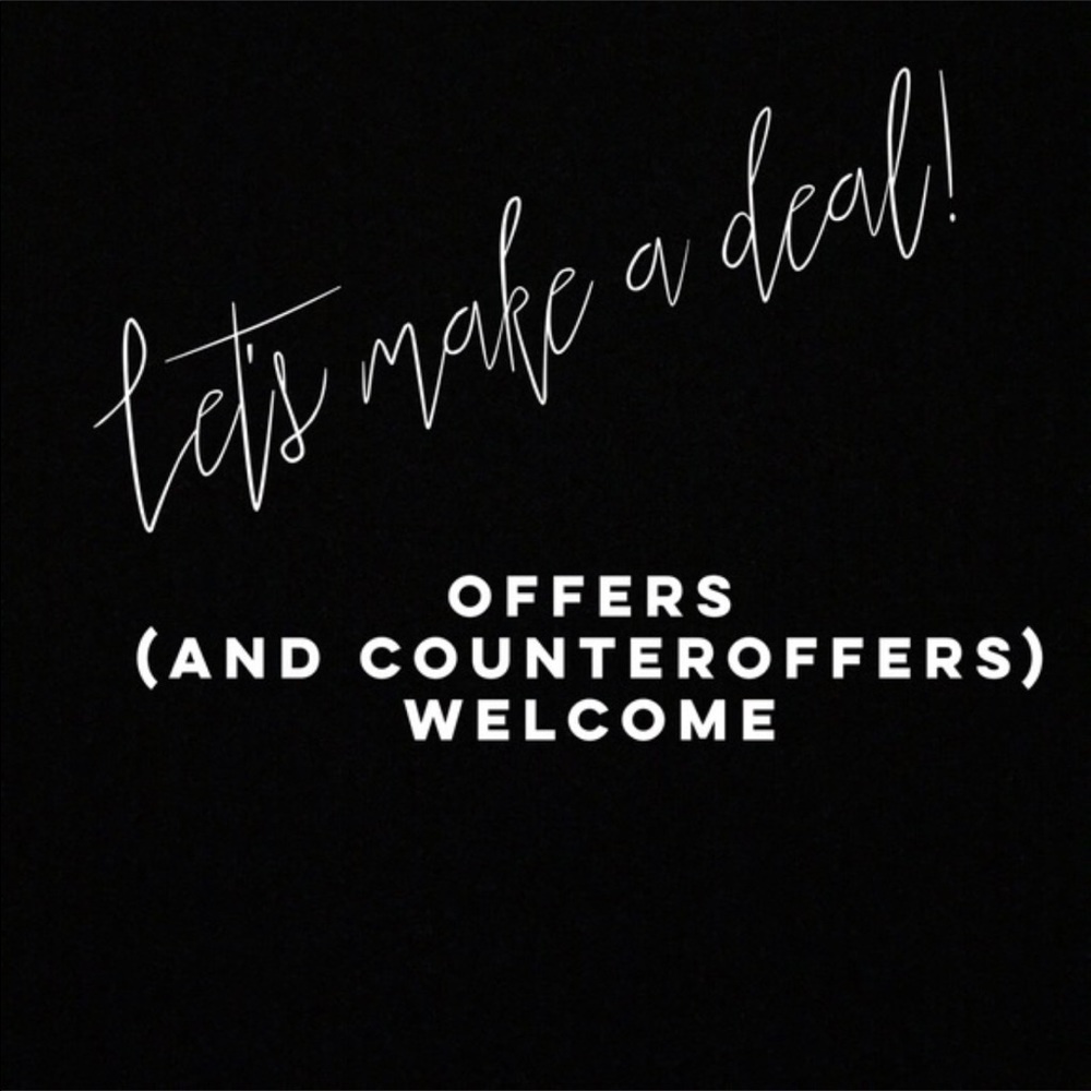 Make me an offer!
