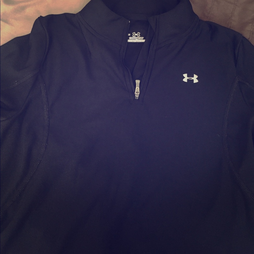 UA cold gear quarter zip pullover