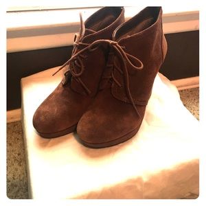 Jessica Simpson wedge booties