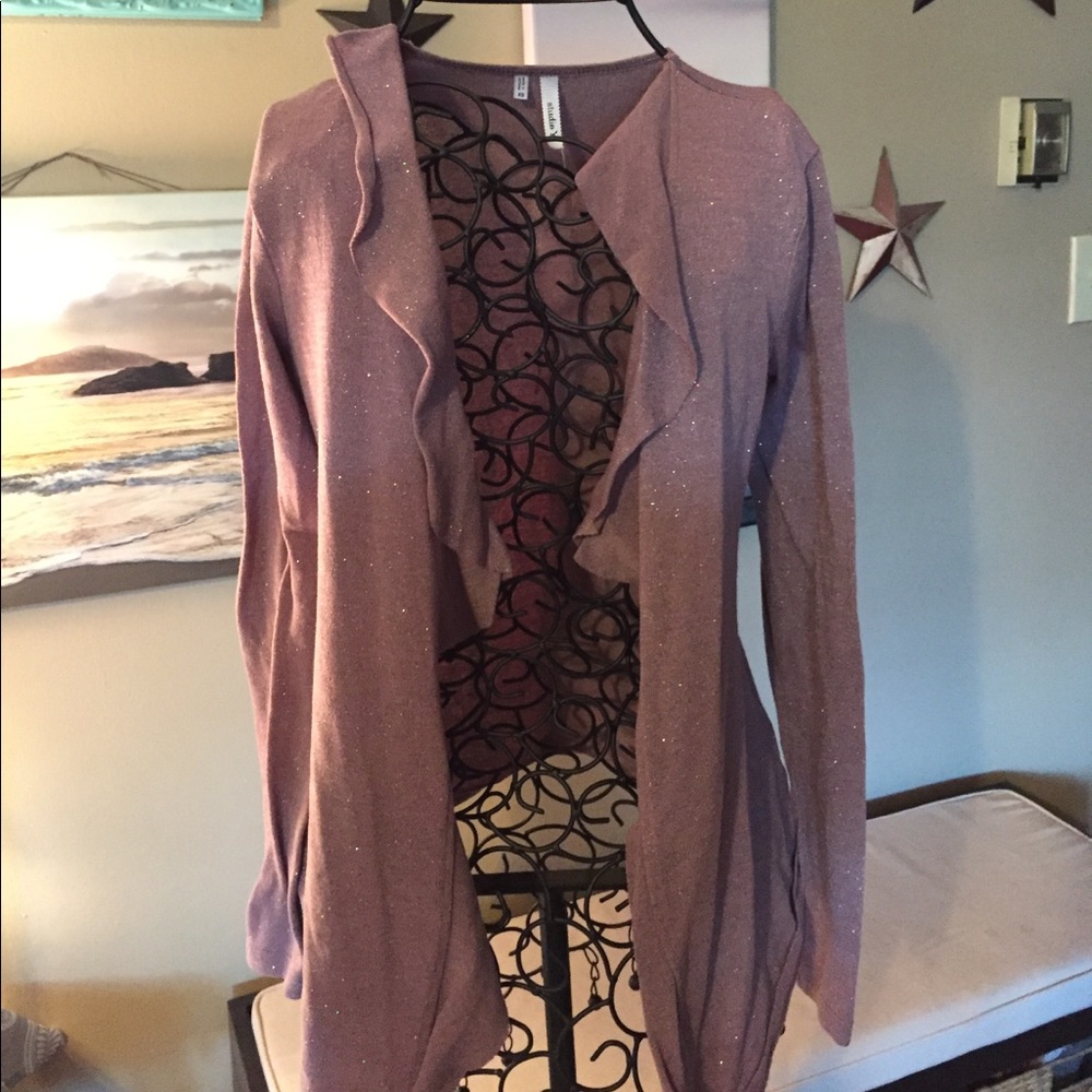 Glittery cardigan