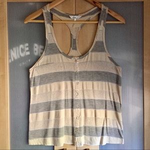 Kirra Striped Racerback Tank Top