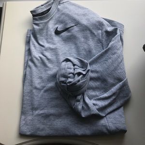 Nike Dri Fit Gray Long Sleeve