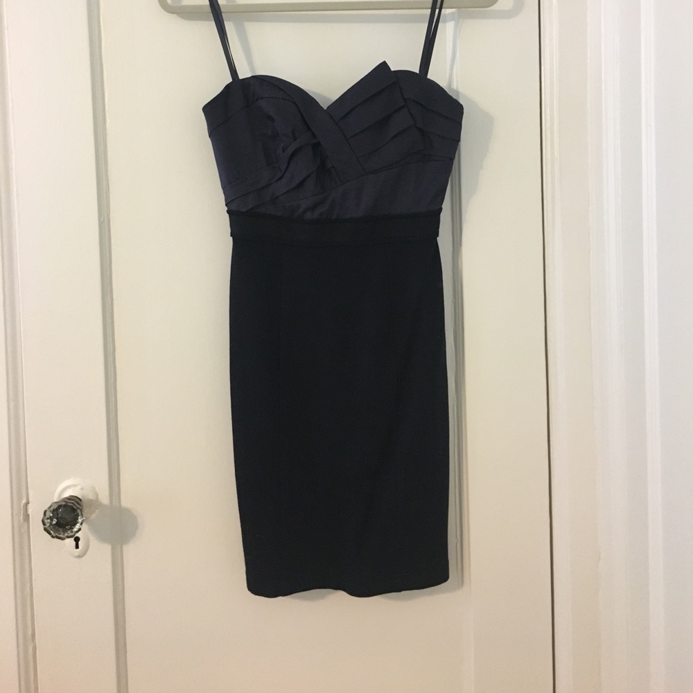 BCBG strapless dress