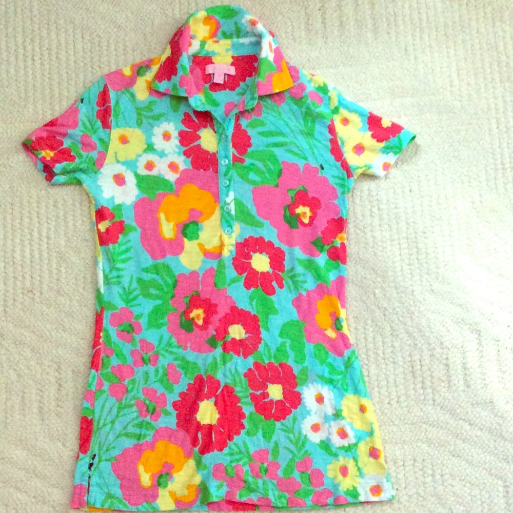 Lilly Pulitzer collared polo