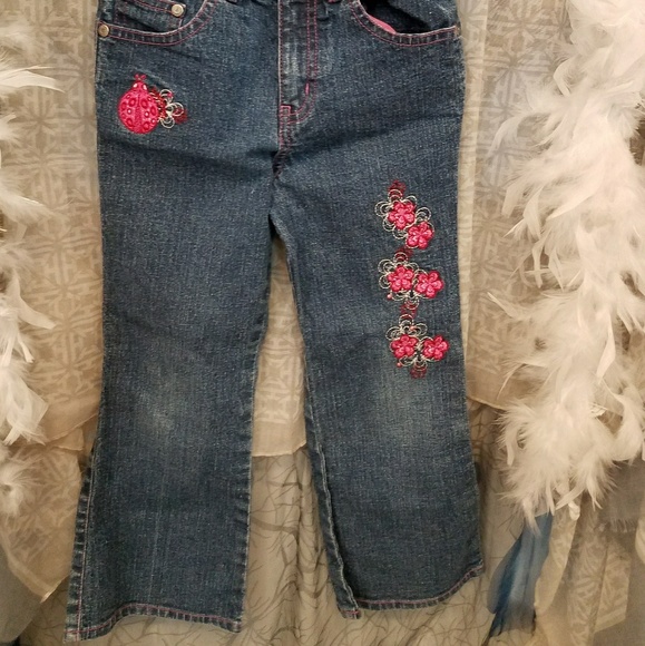 Girls jeans size 5 - Picture 2 of 3