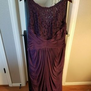 David's bridal formal gown