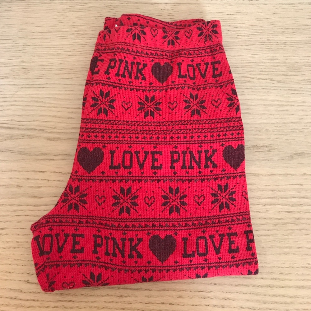 VS Pink Long Jane PJ Pants