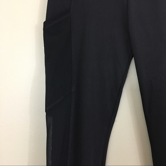 Mesh Panel Athletic Pants Workout Leggings - Picture 5 of 8