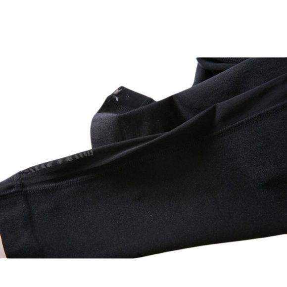 Mesh Panel Athletic Pants Workout Leggings - Picture 7 of 8