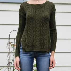 Olive Green American Eagle Sweater