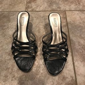 Never worn- Black low heel dress shoe