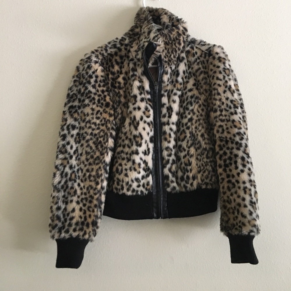 Forever 21 faux fur jacket