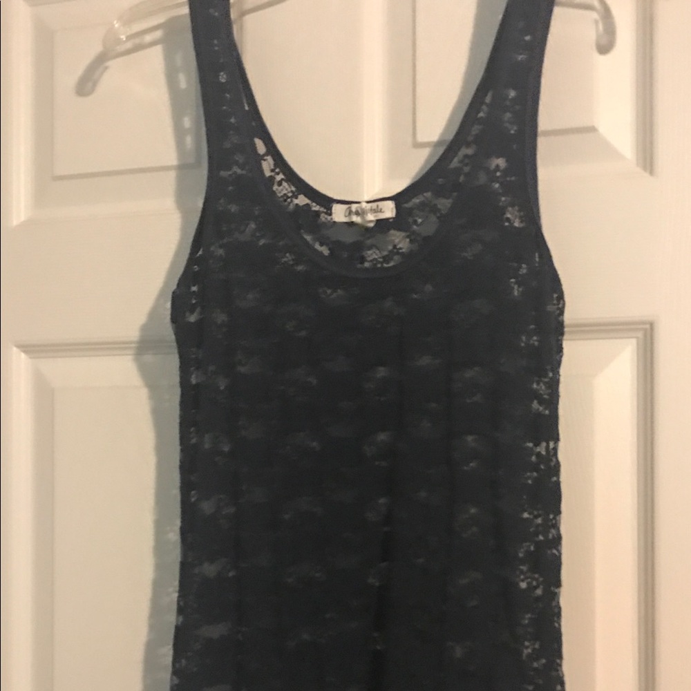 Lace tank top