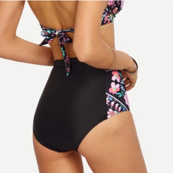 🌸"Bridget" ll Floral High-Waisted Bikini🌸 - Picture 5 of 8