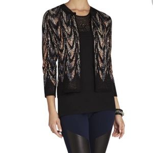 BCBG jacquard jacket