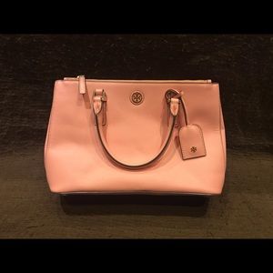 Tory Burch Robinson double zip tote