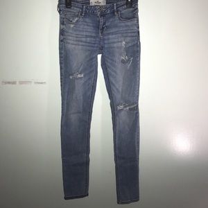 Hollister rip jeans
