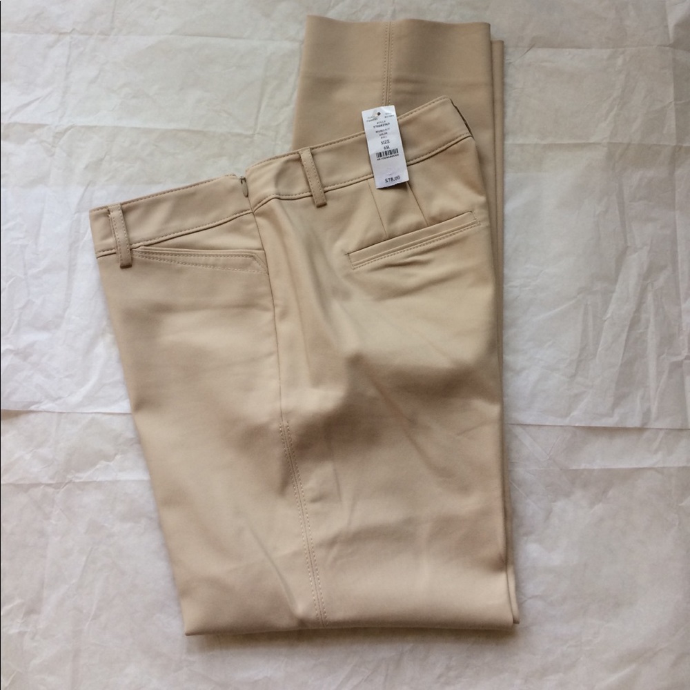 NWT WHBM perfect form slim ankle pant, 6R
