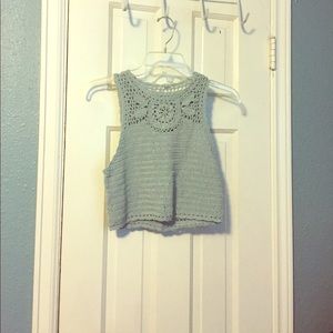Crotchet crop top