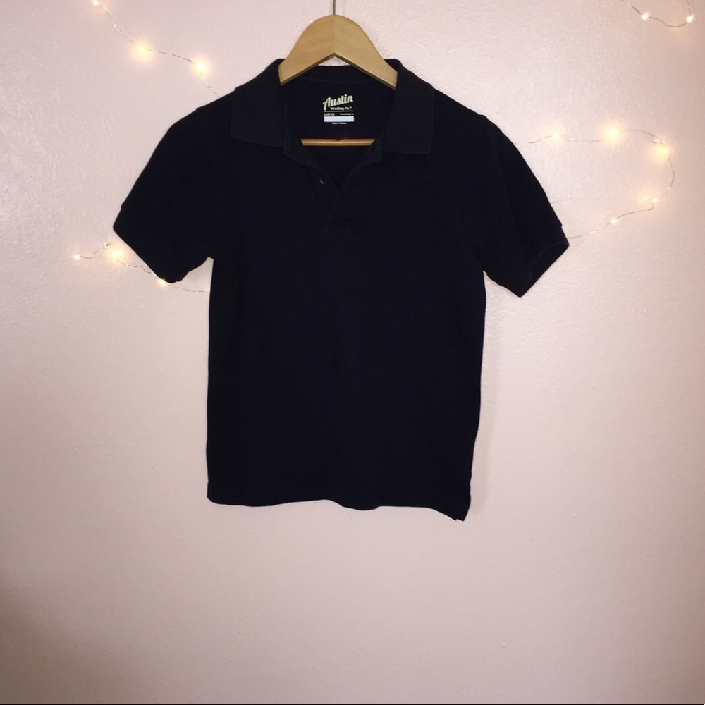 Girls Navy Blue Uniform Polo