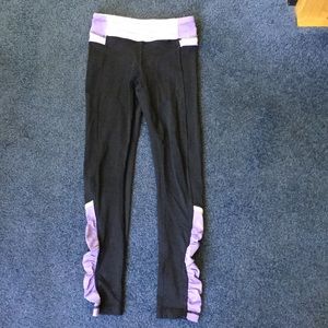 Black and purple ivivva pants