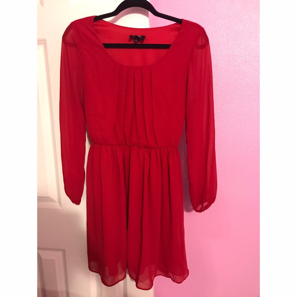 Red dress