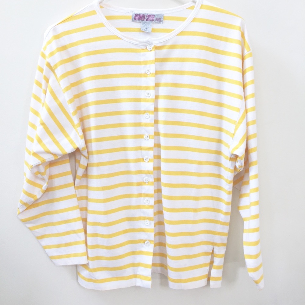 Women's Striped Button-Down Shirt