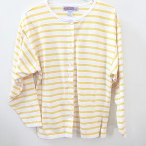 Women's Striped Button-Down Shirt