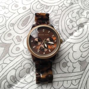 Michael Kors Tortoise Shell Watch
