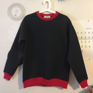 BNWOT Etre Cecile Neoprene Sweatshirt