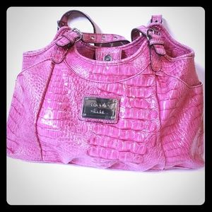 Pink Nicole Miller Tote Purse