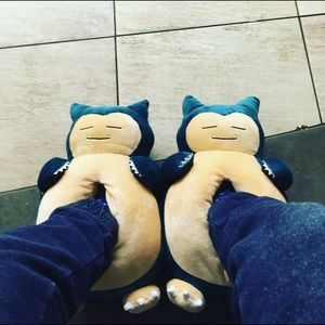 snorlax slippers