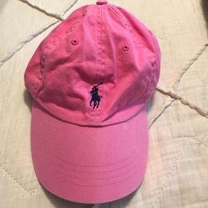 Pink Polo Ralph Lauren hat