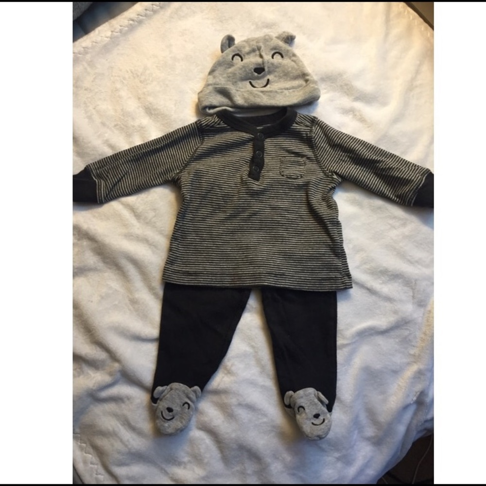 3 Months Three Piece Set.