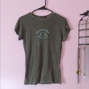 Harley Davidson angel wing tshirt